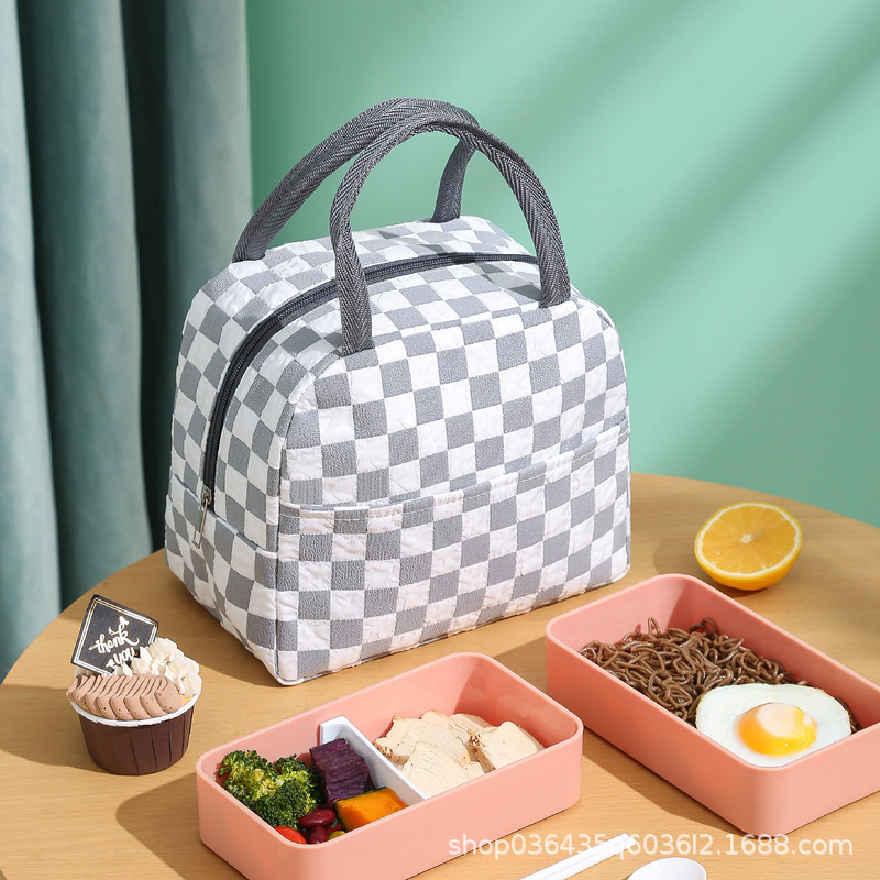 Bolsa de almuerzo de papel de aluminio con aislamiento de dibujos animados bolsa de almuerzo Linda bolsa de almuerzo caja de almuerzo bolsa de almacenamiento bolsa de almuerzo Portátil Bolsa de Almuerzo