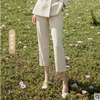 Beige trousers