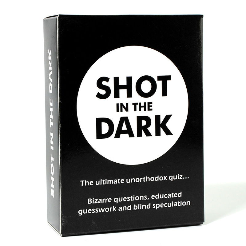Shot in the Dark Full English Ultimate Non-Mainstream Quiz Game Couple Card Ebay Uk Card
