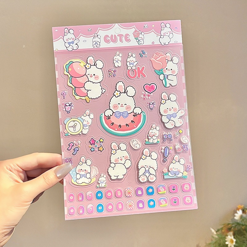 Niños parches de uñas super lindas chicas lindas usan pegatinas de dibujos animados de uñas seguras desmontables parches de uñas al por mayor image 168