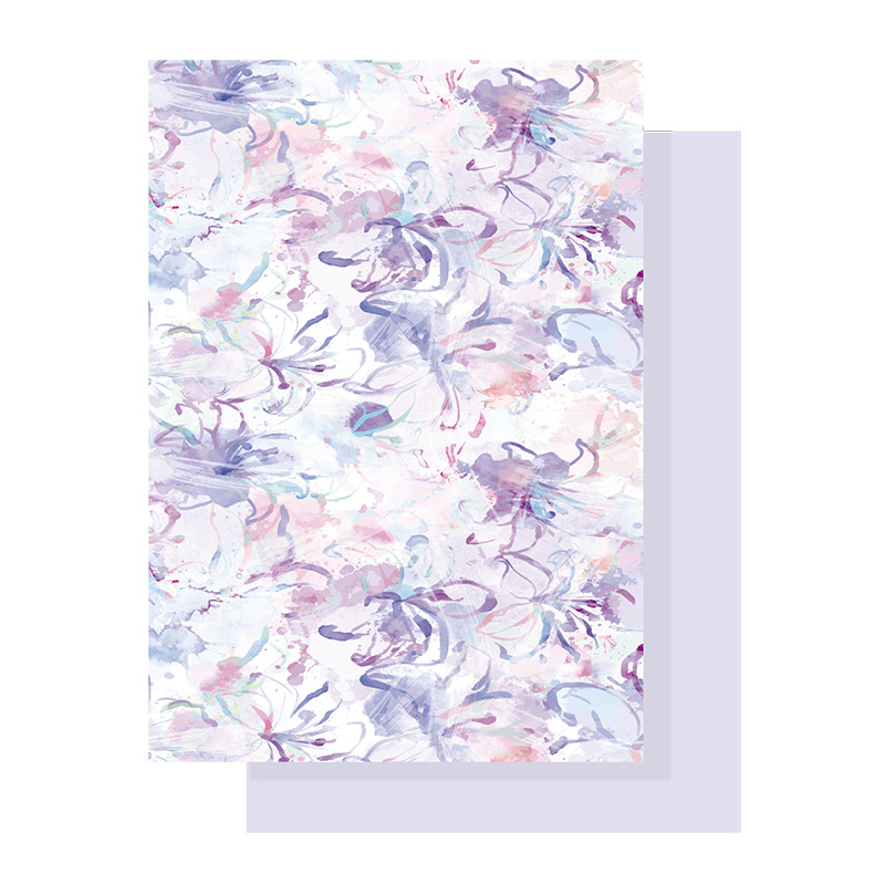Celebridades de Internet romántico colorido papel de embalaje ramo papel de embalaje arte floral hecho a mano material de bricolaje floristería material al por mayor