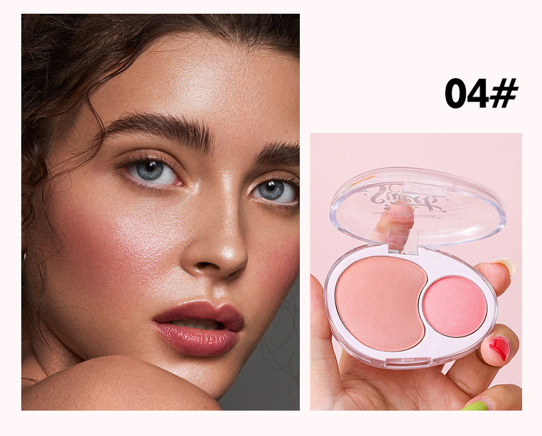 Palette blush mat bicolore rendu naturel jeune et estompable_voghion.com
