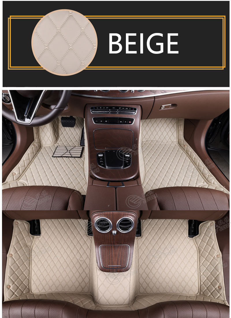 Cross-Border Full-Coverage Car Floor Mats, Left-Hand Drive Car Floor Mats, Factory Source for Custom Car-Specific Floor Mats