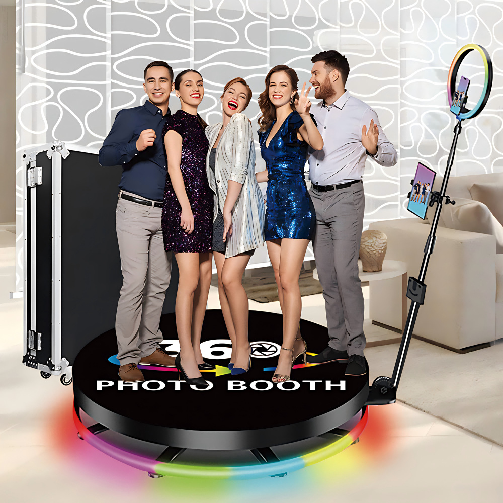 工厂优惠360 photo booth360照相亭派对用品环绕拍摄360环拍