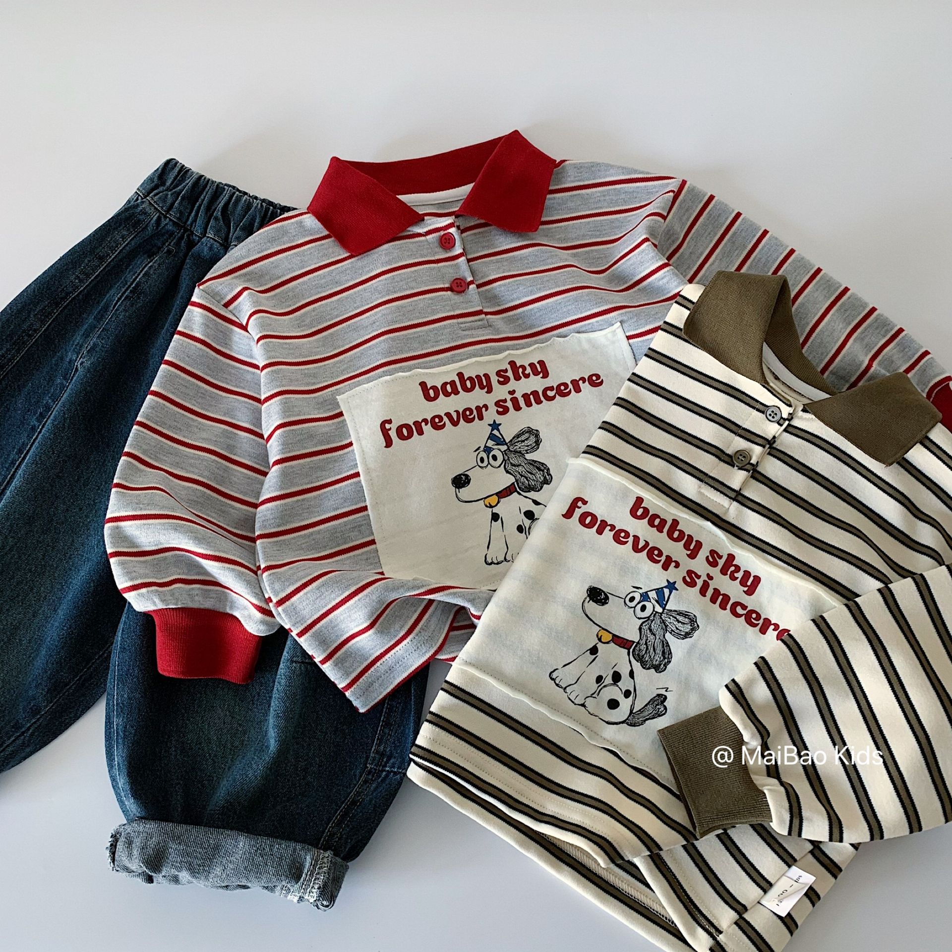 Children's autumn sweatshirt