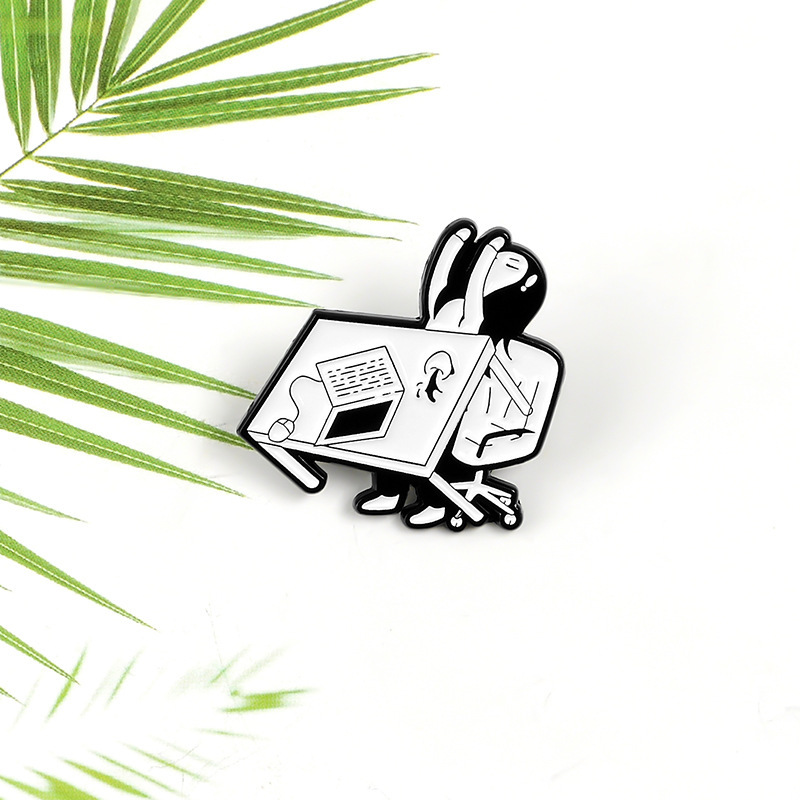 Cartoon Style Style Cartoon Style Pin Cartoon Alloy Stoving Varnish Unisex Brooches