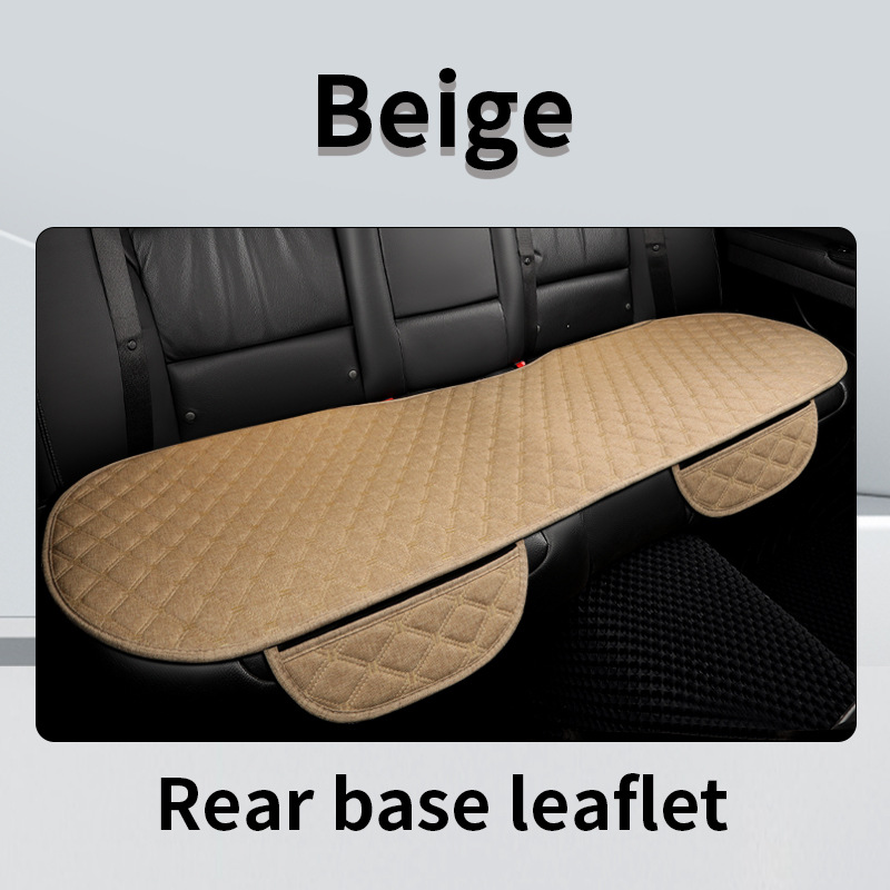 Cojín del asiento del coche cuatro estaciones universal de cinco asientos de lino de tres piezas cubierta del asiento del coche comercio exterior estilo de venta caliente