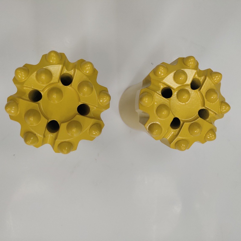 液压凿岩台车钻头 51R32易返球齿钻头  螺纹连接钻头