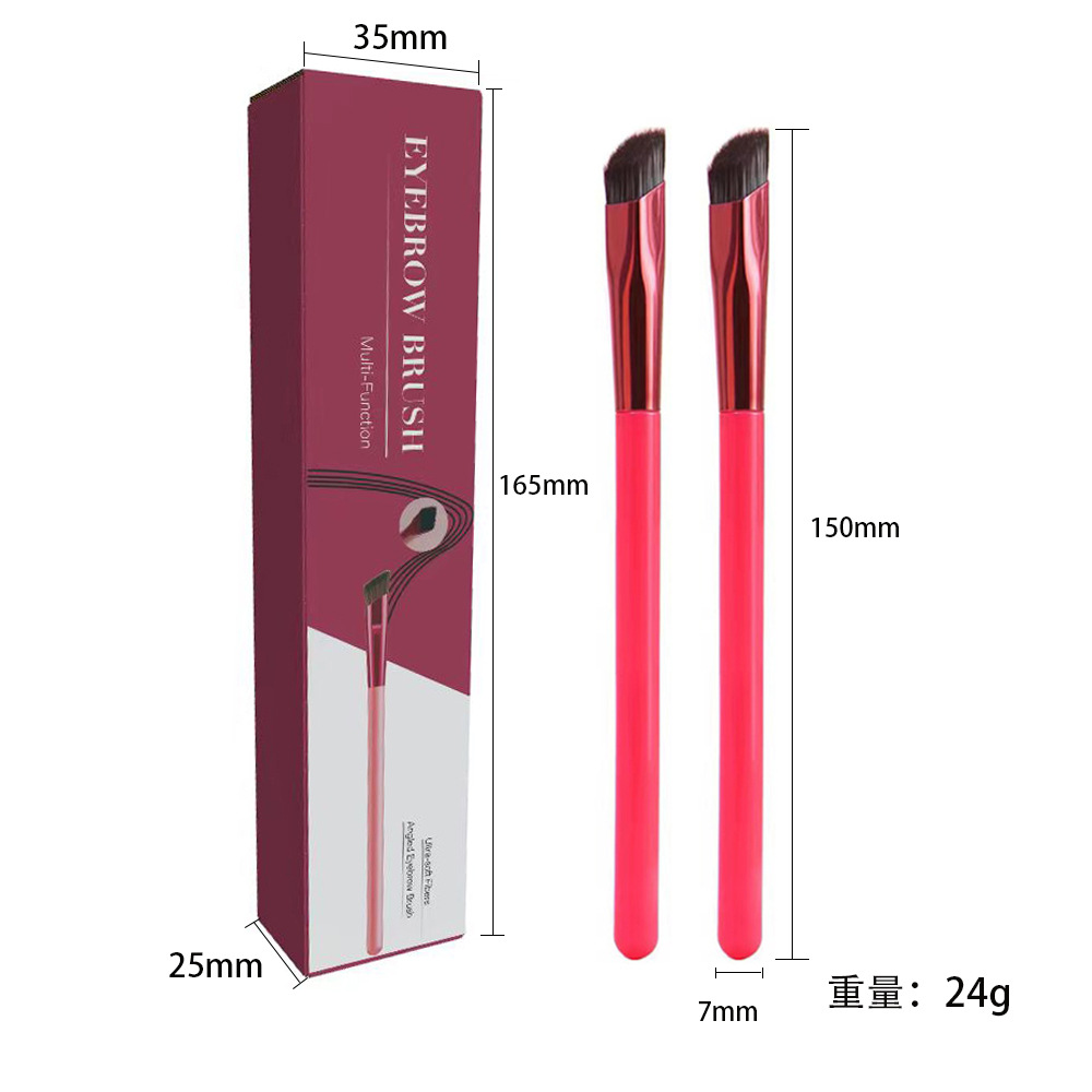 Cepillo de cejas salvaje hacker pelo ceja dibujo artefacto Cangzhou maquillaje cepillo multifuncional cepillo de cejas rayita cepillo de cejas cepillo