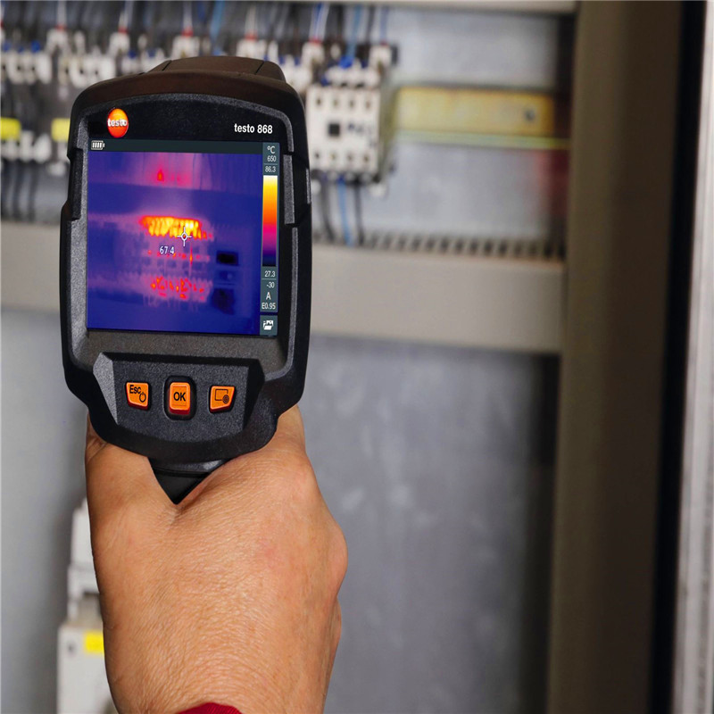 德图testo868/871/872手持红外热像仪测温仪暖通地暖检测热成像仪