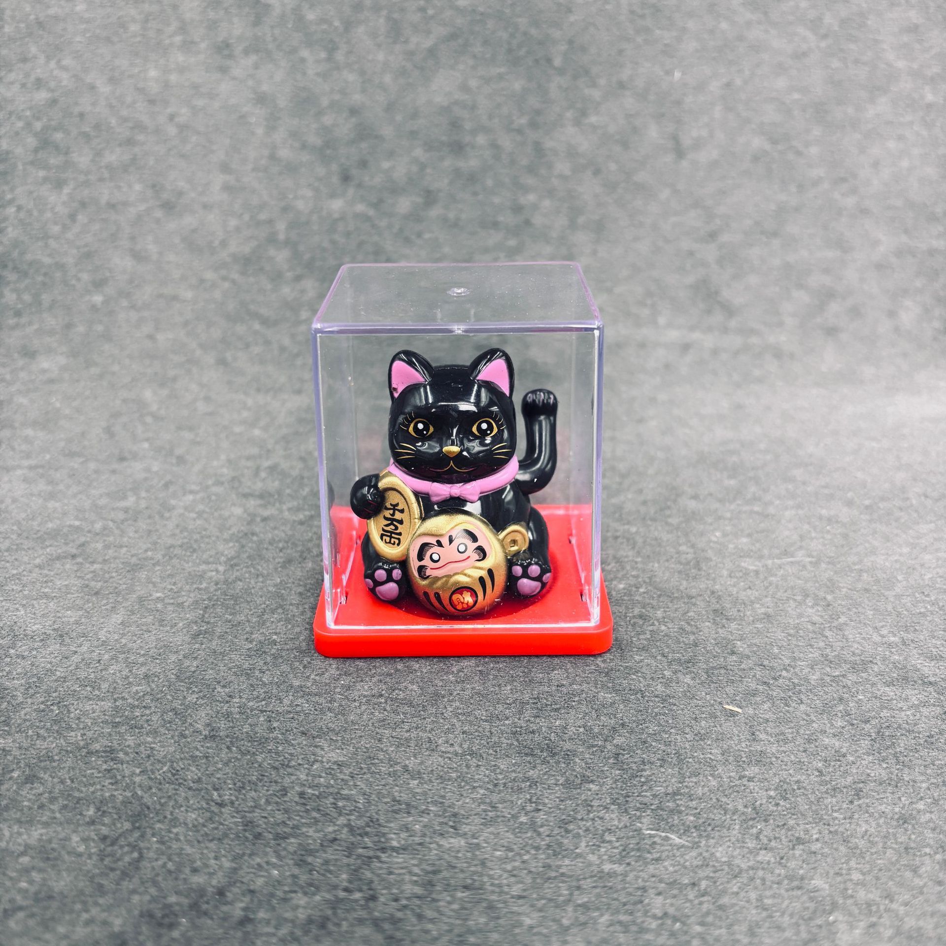 Gato de la suerte solar pequeño gato de la mano de la energía de la luz gato mini gato interior del coche regalo de la oficina decoración de apertura