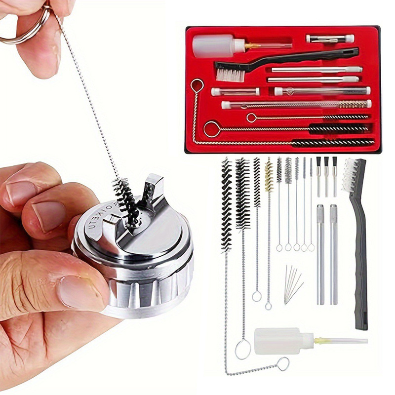 Hot-Selling Test Tube Brush Spray Gun Cleaning Tool Pipe Cleaning Combination Tool Bristle Brush Set Shooting Cleaning Hot-Selling Test Tube Brush Spray Gun Cleaning Tool Pipe Cleaning Combination Tool Bristle Brush Set Shooting Cleaning