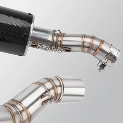Motorcycle exhaust pipe – Chuliuxiang CLX700 motorcycle modified