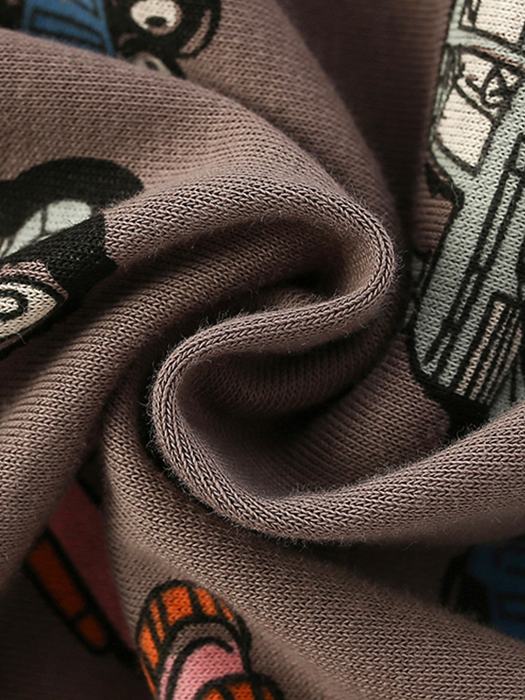 Malwee ropa para niños de otoño suéter de cuello redondo nuevo estilo europeo y americano impresión casual para niños guapo chaqueta infantil