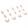 Long nail stickers, fuchsia fake nails, ready-made product, wholesale, gradient, 24 pieces