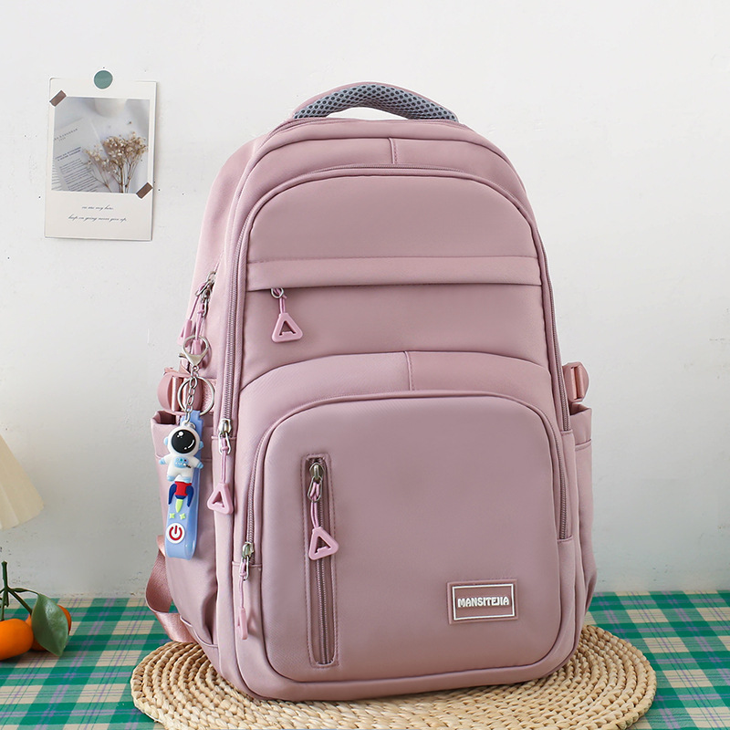 Mochila escolar para estudiantes de secundaria, versión coreana de la mochila Mori, estudiantes de primaria, tercer a sexto grado, mochila de gran capacidad, moda simple