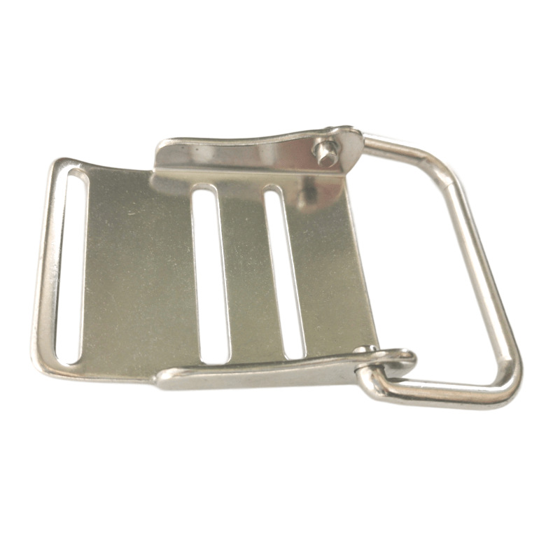 (2개) 316 스테인레스 스틸 벨트 버클 플레이트 스탬핑 버클 다이빙 산소 실린더 고정 버클 다이빙 세트 액세서리