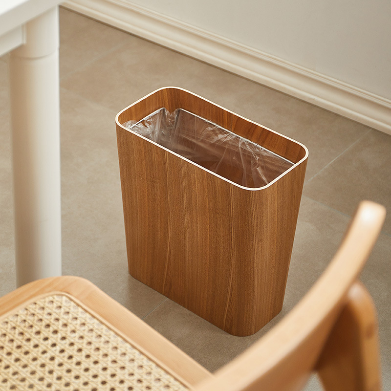 In-Stock Soft Decoration Solid Wood Storage Bin Simple Creative Ins Style Wastebasket for Hotel, Homestay, and Home Use In-Stock Soft Decoration Solid Wood Storage Bin Simple Creative Ins Style Wastebasket for Hotel, Homestay, and Home Use