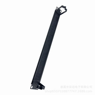 1U BrUsh Cable Management Rack 19inch Network Cable Management Rack DUstproof Cable Organizer