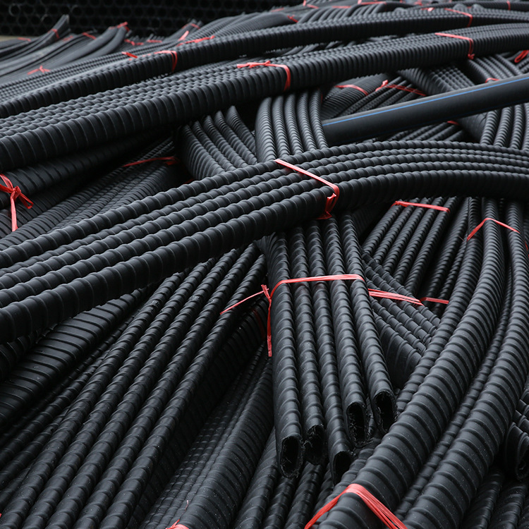 贵州PE预应力桥梁波纹管塑料混凝土用 pe预应力桥梁扁管圆管60*25