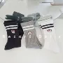 中筒条纹新款加厚运动袜