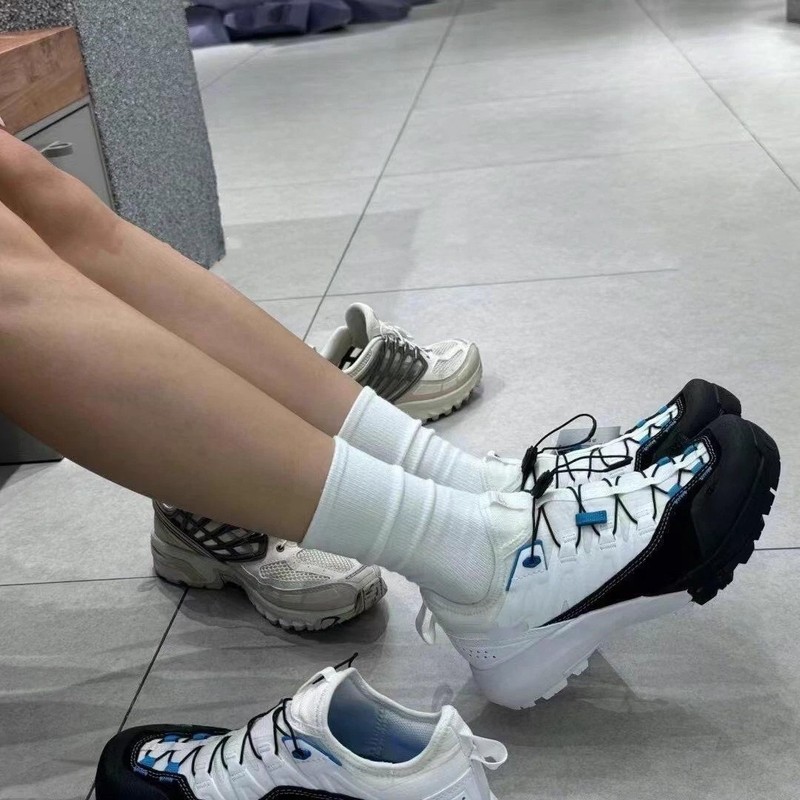 25新款户外防水登山徒步鞋男女同款全真皮防滑透气休閒鞋休闲鞋|undefined