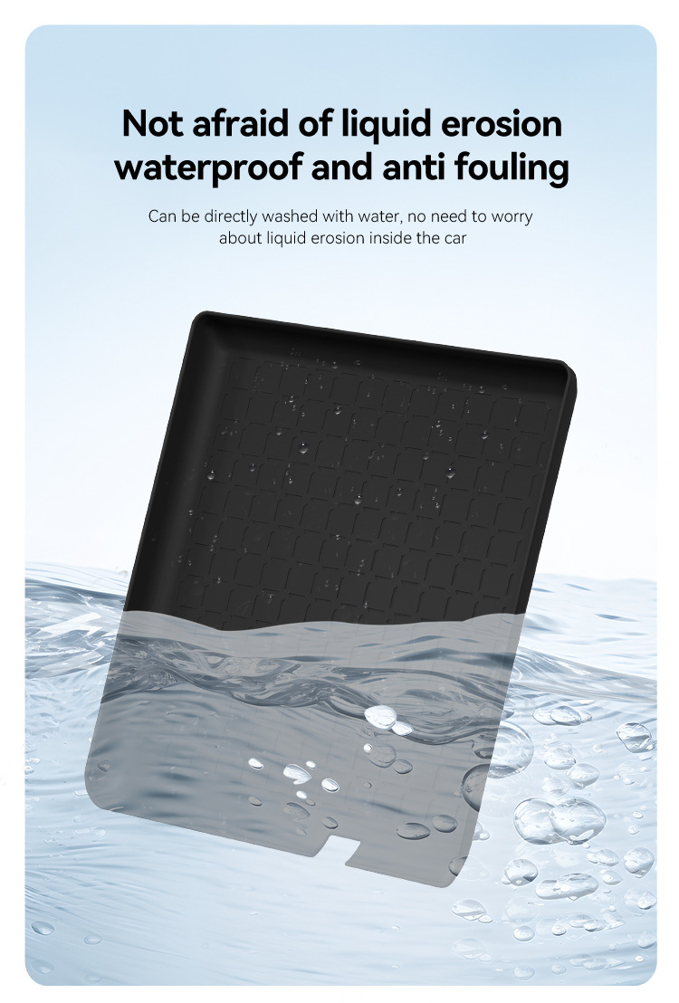 Suitable for 26 Models of Toyota Rav4, Central Control Storage Mat, Silicone Protective Anti-Slip Mat, Special Modified Accessories for Automotive Products