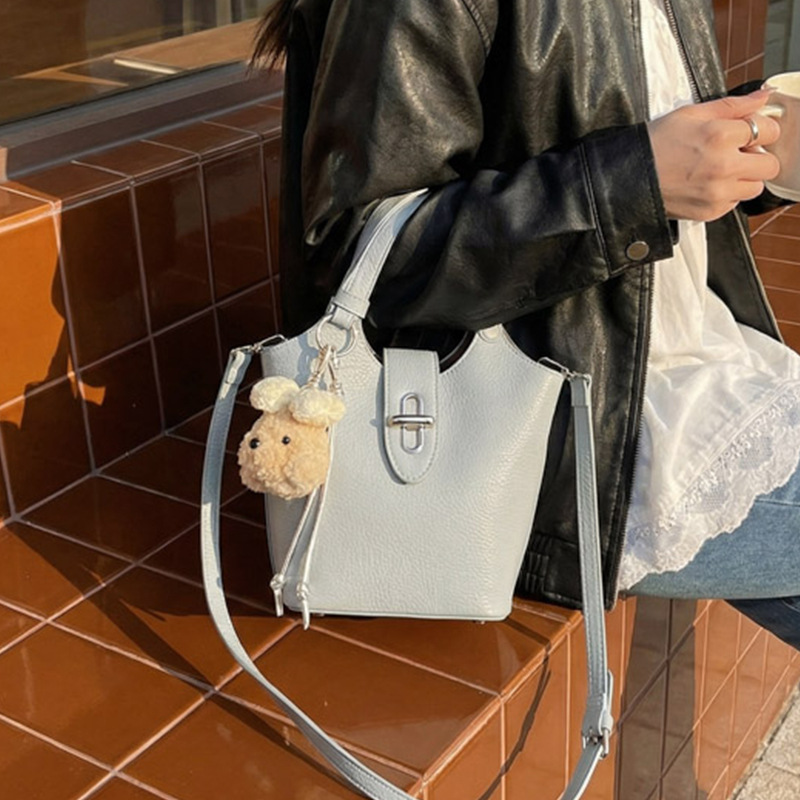 Borsa a secchiello donna borsa a mano a spalla o tracolla chic_voghion.com