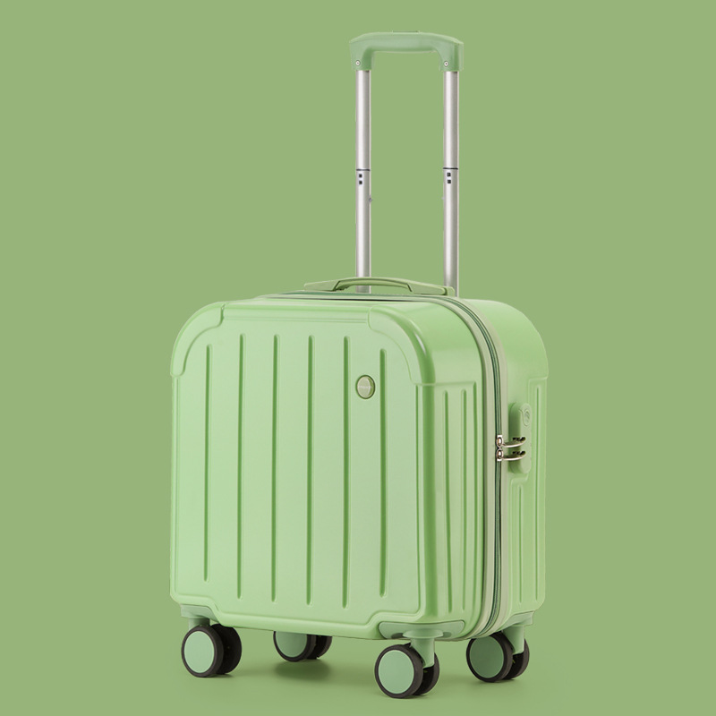 Maleta de mano, moderna maleta de viaje con ruedas universales, maleta con ruedas de 18 pulgadas para mujeres y hombres.
