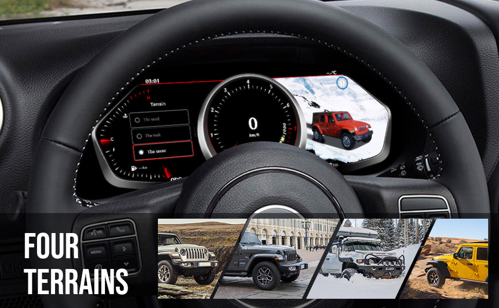 wrangler digital speedometer