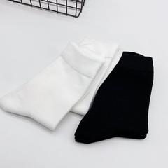 春夏薄款 200N一體機無骨中筒情侶精梳棉襪 尼包萊卡高彈力休閒襪