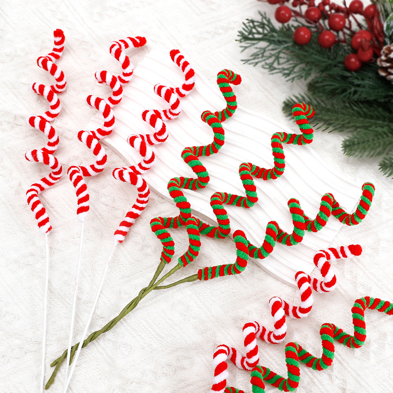Limpia Pipas Moldeables para Ramos DIY de Tela para Navidad y Arreglos Florales