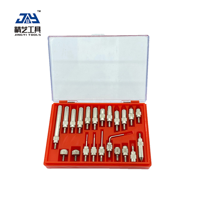 22件套公制英制百分表测头套装百分表配件套装仪表配件