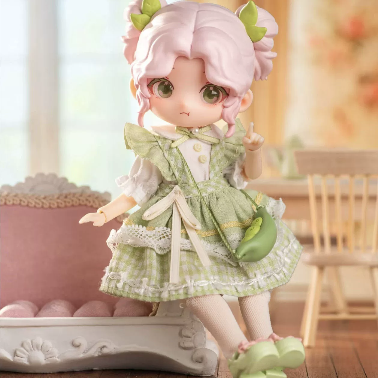[正版米甜物语奇幻森林BJD盲盒12分BJD可动不可食用人偶]