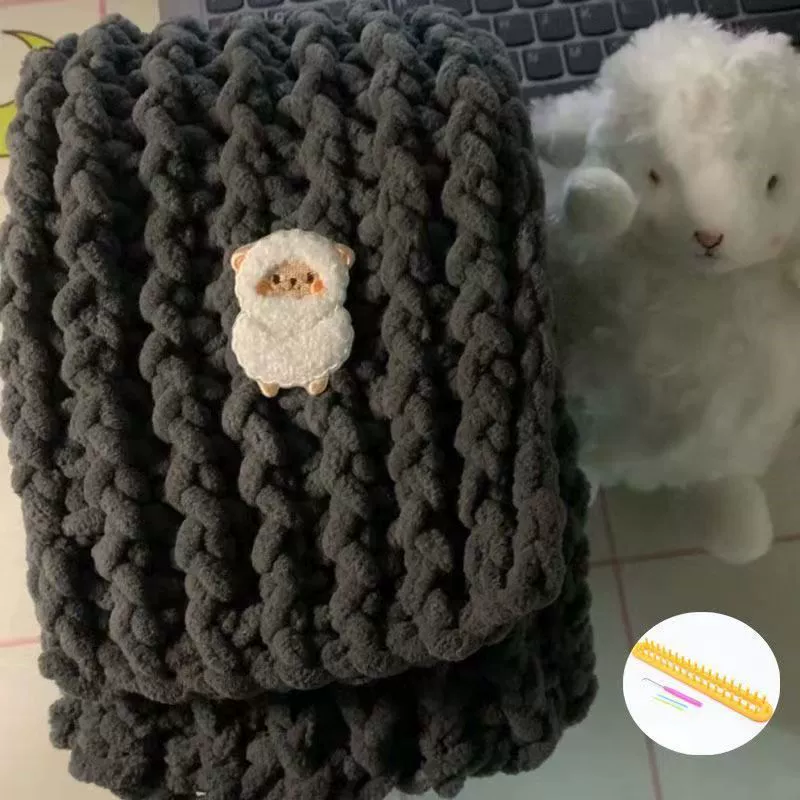 Баранья шарф ручной работы