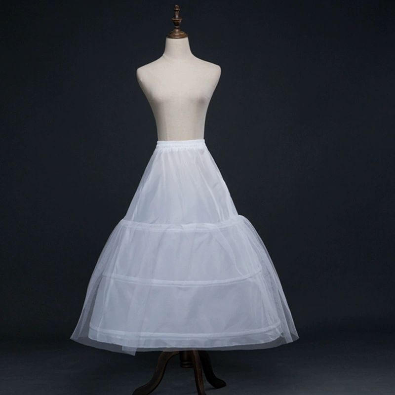 Три стальных слоя жесткой сетки юбка Qi Di свадебное платье с тремя кругами свадебное платье аксессуары для свадебного платья оптом