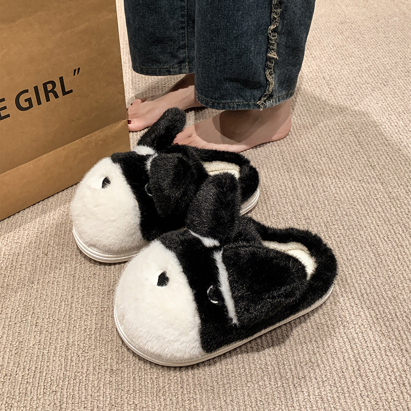 Cute Dog Cotton Slippers 3