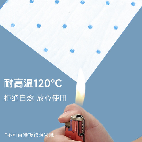 Universal oil-absorbing cotton pad for range hoods, thickened kitchen household oil-proof facial paper, and oil tank special filter side suction