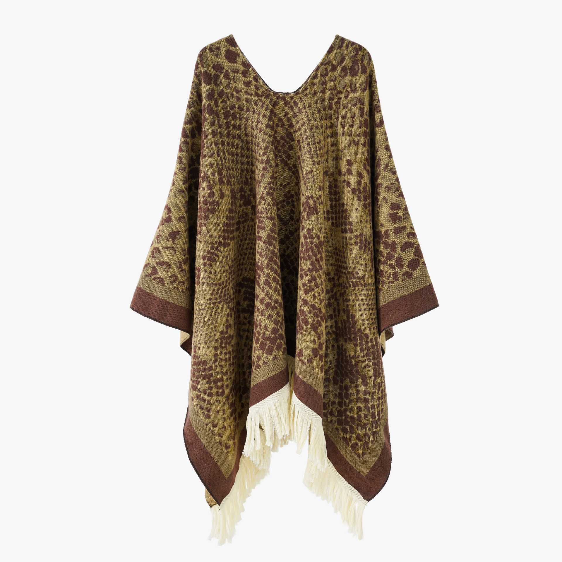 2026 primavera nueva capa cálida jacquard python moda personalidad chal Amazon exclusivo para cross-border