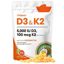 TK���R�d�羳����300��Ҭ���;S����D3&K2ܛ�z��Vitamin D3K2��ʳ