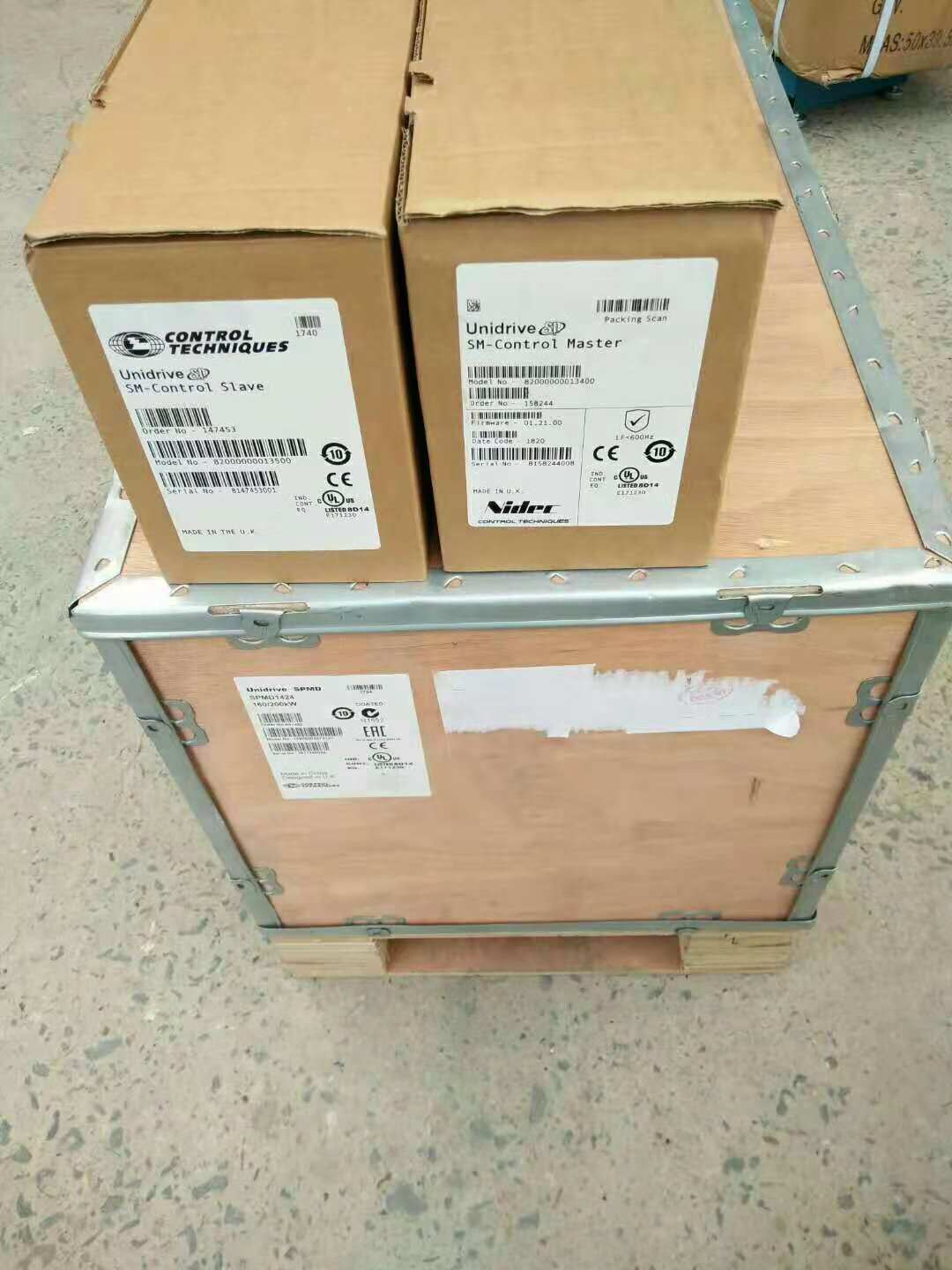 艾默生尼得科CT驱动器伺服放大器SPMD1204 模块式伺服驱动器