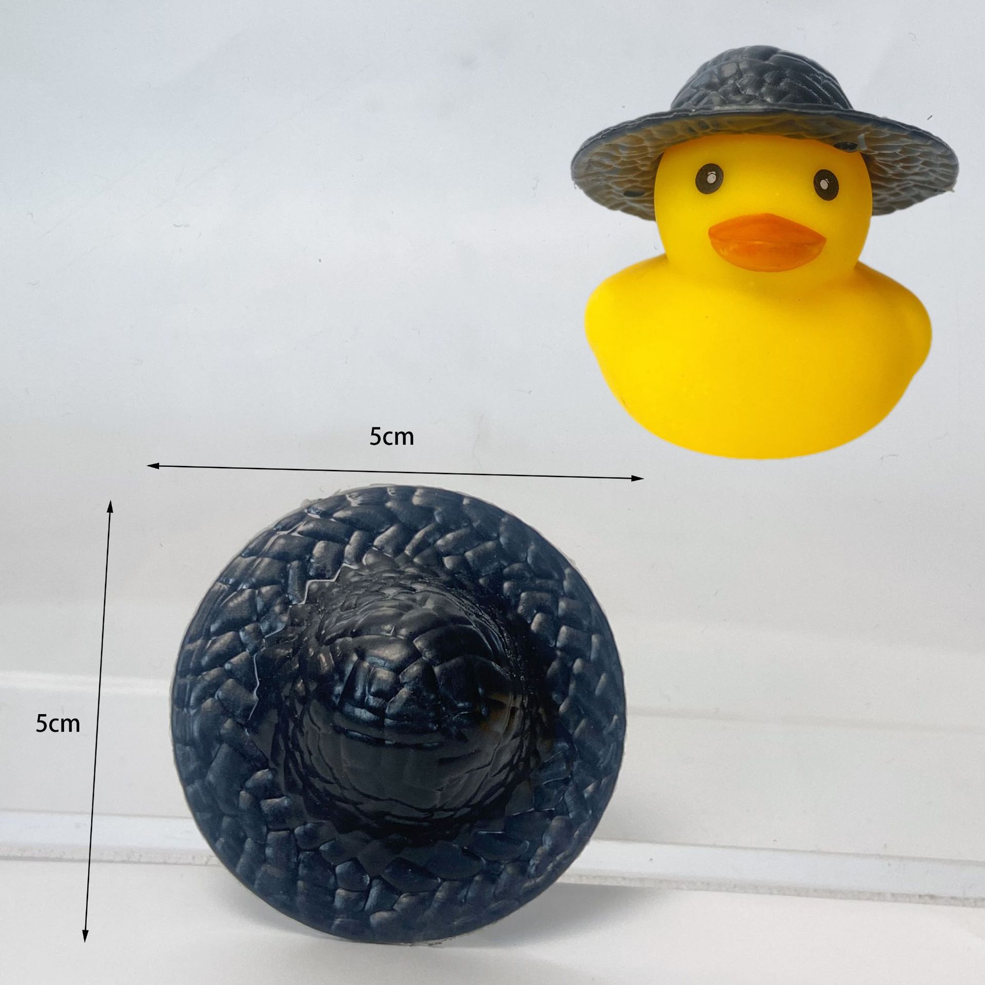 国境を越えた水小黄鴨部品アクセサリー8号アヒル帽子マフラー飾り手打レモンミルクティープレゼント