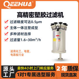 表面处理专用电镀前后处理活化水洗脱脂加厚塑料高精度循环过滤器