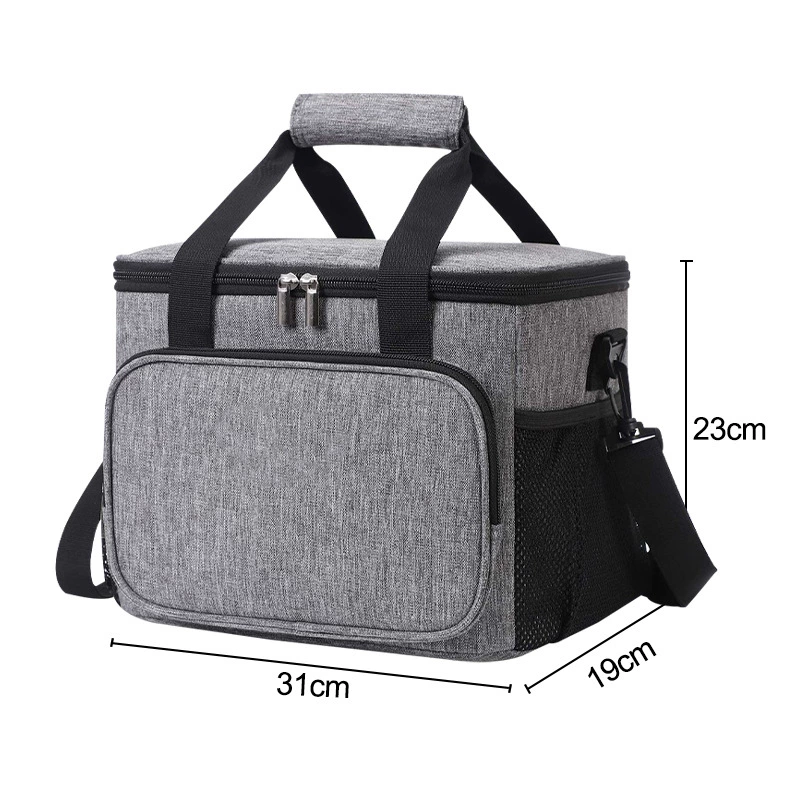 Insulated thermal bag, oxford cloth, increased thickness, handheld, 10 L / 15 L