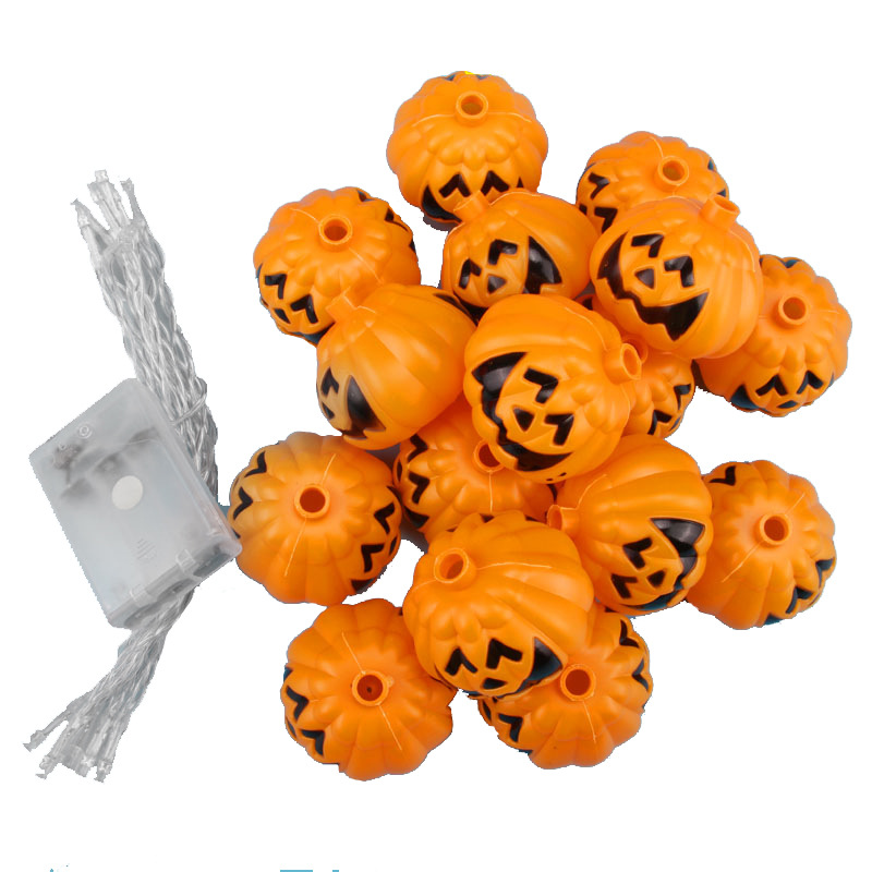 Тыквенный фонарь, батарея, 16 шт