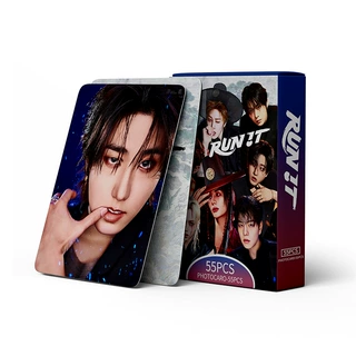 大量新品现货StrayKids男团新专RUN IT周边KPOP明星LOMO收藏小卡