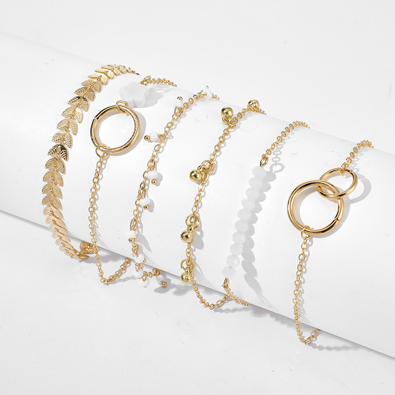 Bracelet multicouche minimaliste et empilable pour femme_voghion.com