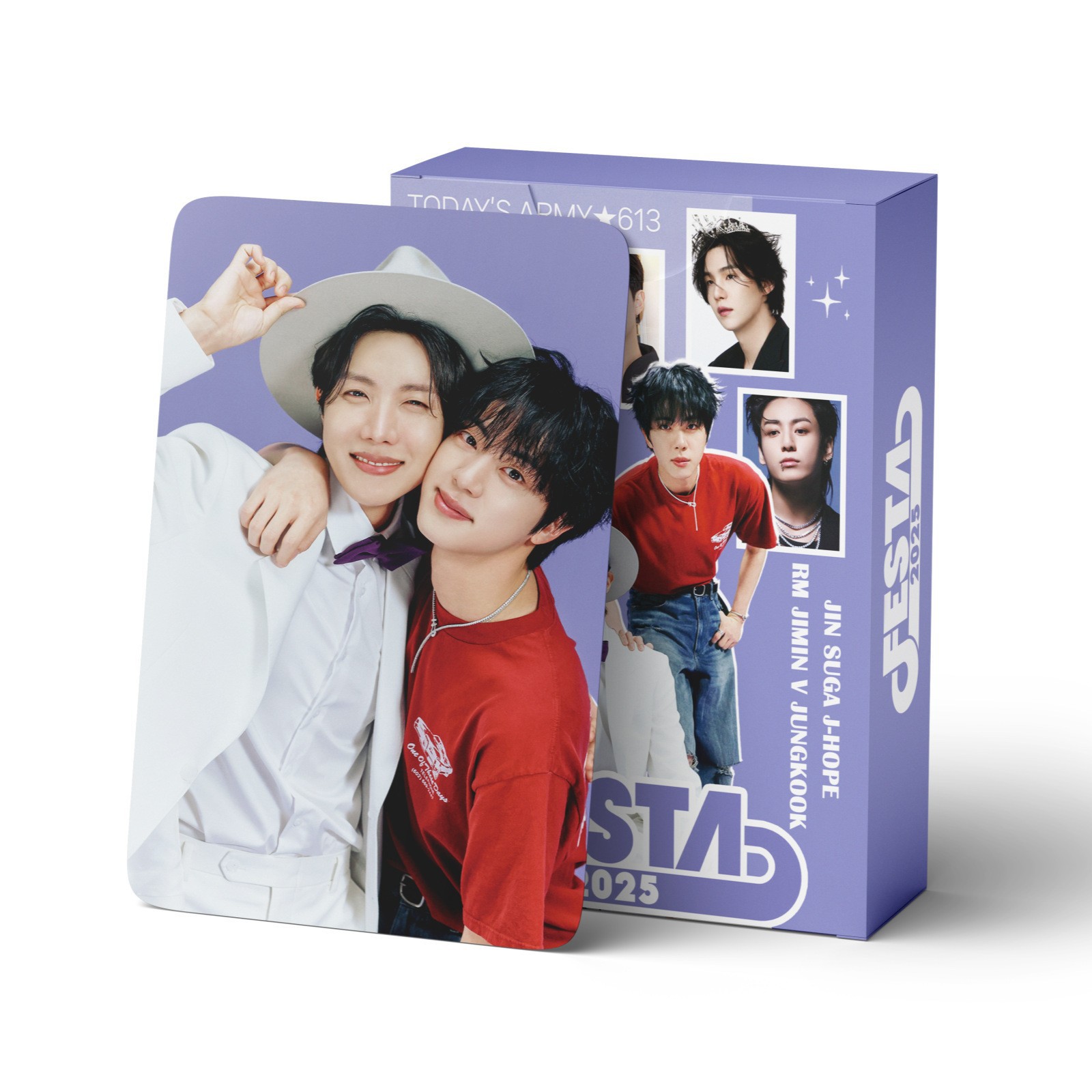 Cadena total, una gran cantidad de stock, 55 hojas de tinta BT SK IVE ATEEZ KPOP, estrellas coreanas alrededor de LOMO