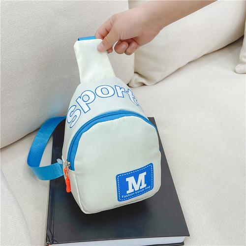 New Children's Chest Bag Kindergarten Small Backpack 2024 Spring Travel New Cartoon Cute Small Shoulder Bag for Boys and Girls