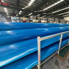 PVC-O给水管双轴取向聚氯乙烯抗冲压蓝色水管 高标准农田灌溉管